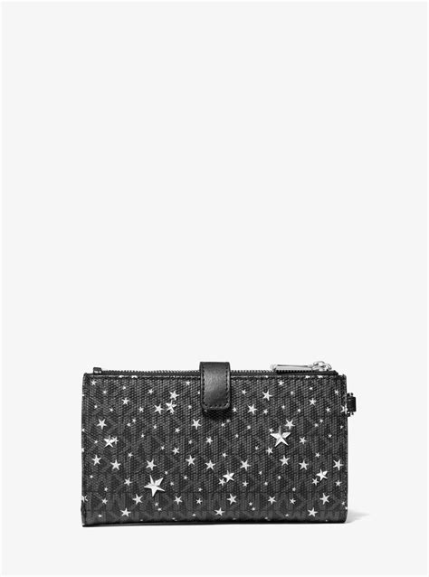 michael kors adele star wallet|Michael Kors phone wallet wristlet.